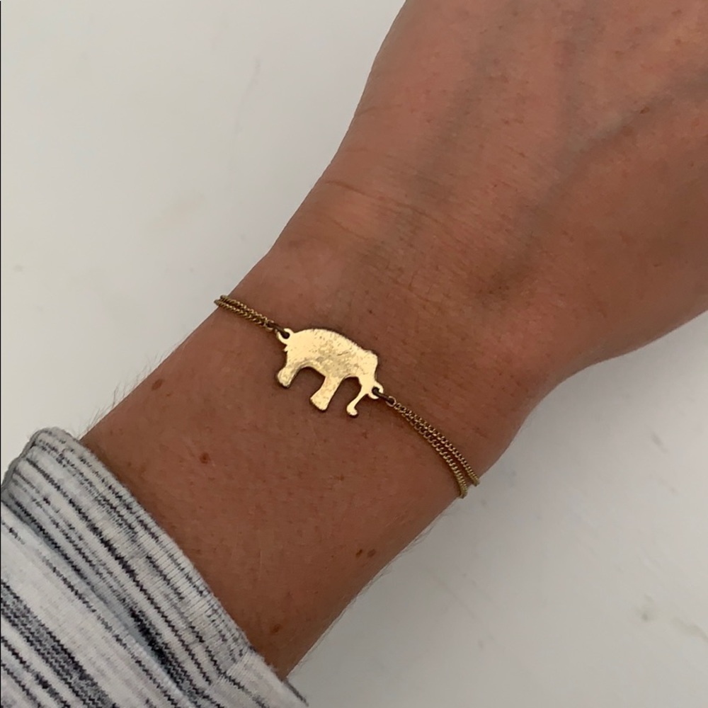 Stella and Dot Elephant bracelet